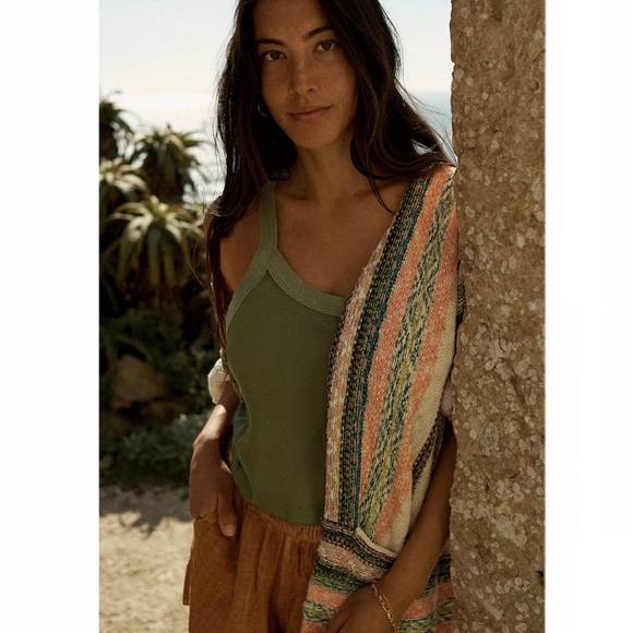 Anthropologie Pilcro Knit Striped Cardigan - Picture 2 of 15